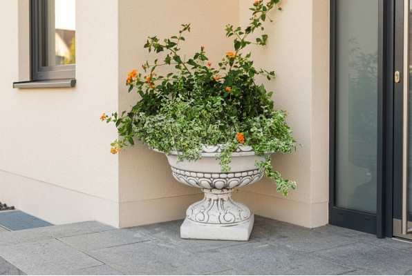 Vase de fleurs naturel pour plantes, pot de décoration figure pots de fleurs vases de jardin
