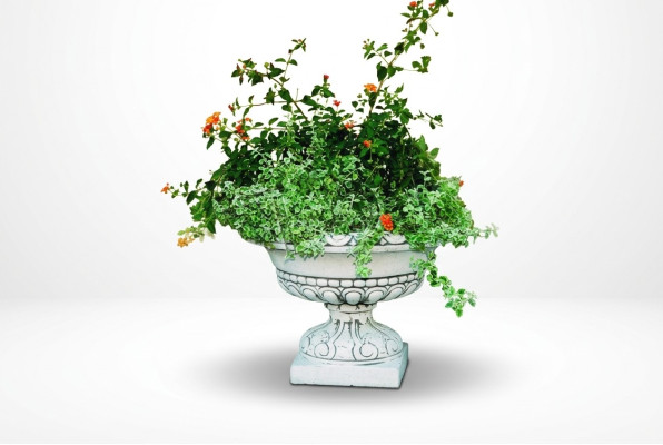Vase de fleurs naturel pour plantes, pot de décoration figure pots de fleurs vases de jardin