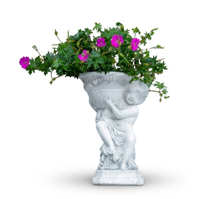 Pot de fleurs naturel, pot de plante, figure de décoration, vases, pots de fleurs de jardin