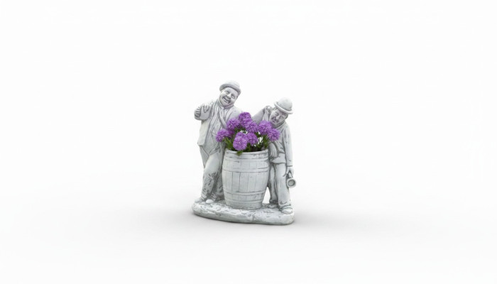 Charlie Chaplin pot de fleur pot de plante décoration figure pots de fleur