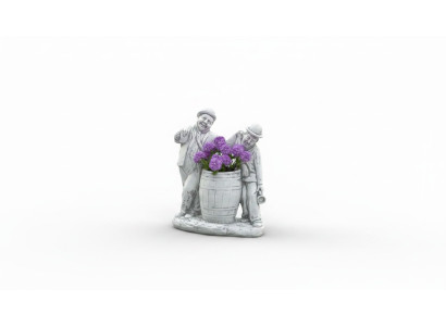 Charlie Chaplin pot de fleur pot de plante décoration figure pots de fleur