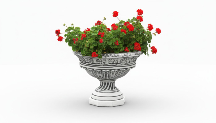 Pot de fleurs, pot de plante, figurine de décoration, vases nature fleurs pots de jardin