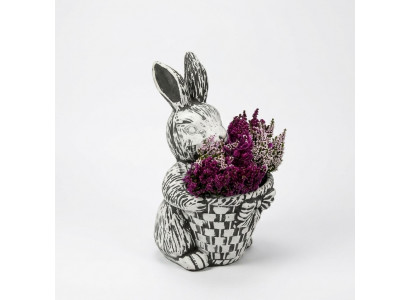 Pot de fleur naturel, pot de plante, figurine de décoration de pot de fleur de jardin vases