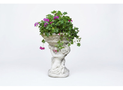 Pot de fleurs pot de fleurs figure de décoration vase de jardin pots de fleurs naturels