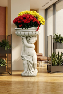 Pot de fleur pot de plante figurine de décoration nature jardin pots de fleurs vases