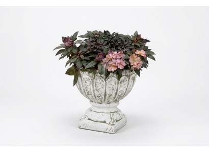 Figure Flower Pot Plant White Pot Decoration Figure Flower Pots Garden  Figurine Pot de fleur Plante Pot blanc Décoration Pot de fleur Jardinière