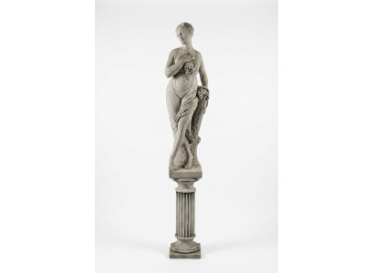 Colonnes Colonne colonnes de style antique Colonne de jardin Décoration romaine 74 cm