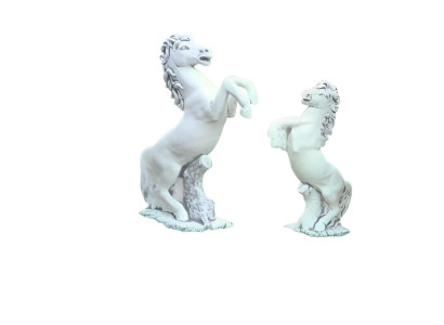 Décoration de jardin Statue de cheval Sculpture Figures Sculptures Designer