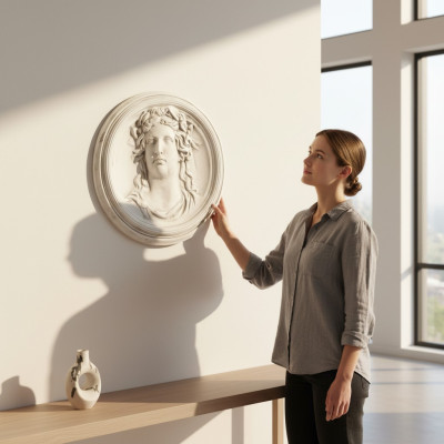 Relief mural Tableau Images Image Style antique Romain Décoration murale en 3D