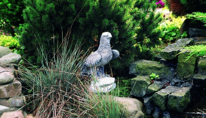 Décoration de jardin Statue Aigle Sculpture Figurines Sculptures Designer
