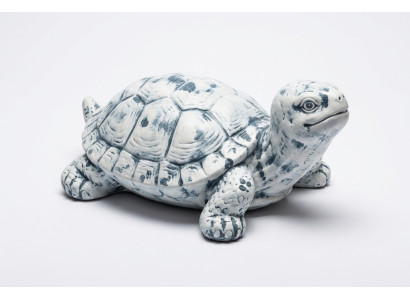 Statue de tortue décorative de jardin en sculpture design de figures en sculpture.