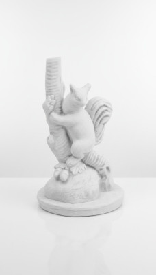 Décoration de jardin Furet Patio Figurines en pierre Figure Statue Sculpture