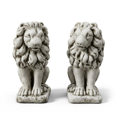 Décoration de jardin Statue de lion Sculpture Figures Sculptures de nature Designer