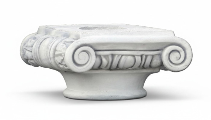 Couronne pour colonnes Statues de colonnes Décoration 15cm Figures en pierre Antique