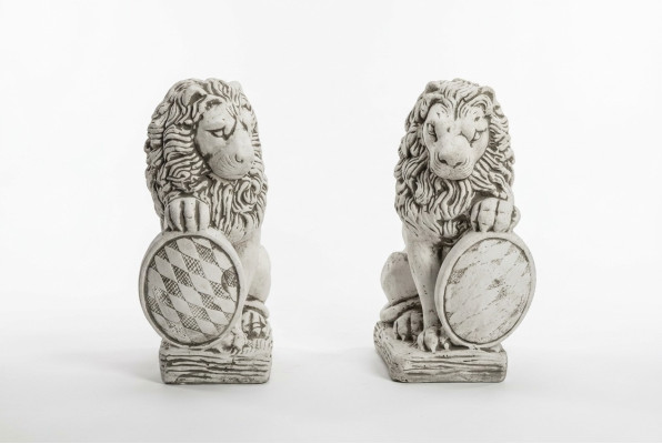 Décoration de jardin Statue de lion Sculpture naturelle Figures Sculptures Designer