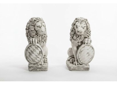 Décoration de jardin Statue de lion Sculpture naturelle Figures Sculptures Designer