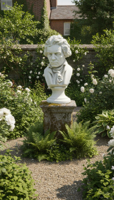 Beethoven Sculpture Bust Celebrity Figure Sculptures Figures Statues