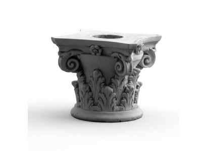 Décoration Colonne Colonnes Pierre Antique Romaine Support Base