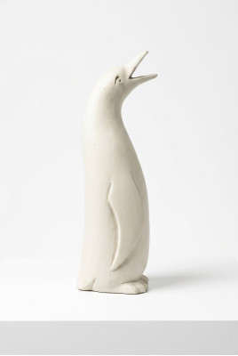Décoration de jardin statue de pingouin sculpture figures sculptures designer figurine