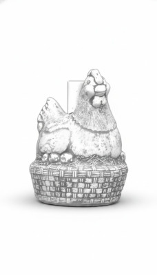Poussin Poulet Jardin Figurine Statue Figures Statues Sculpture Décoration