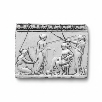 Soulagement des femmes Art antique Sculpture murale Image murale Images Plaque de pierre