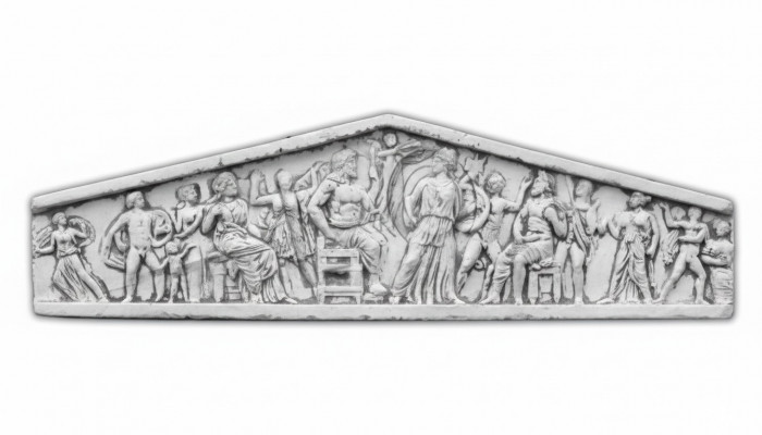 Décoration murale en relief en pierre, image de dalle de pierre, images de style antique pour le jardin.