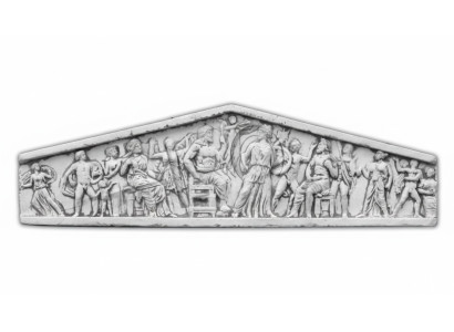 Décoration murale en relief en pierre, image de dalle de pierre, images de style antique pour le jardin.