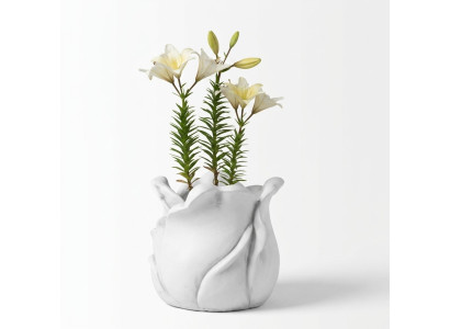 Panier de fleurs Vase à fleurs Vase Jardin Décoration de terrasse Statue