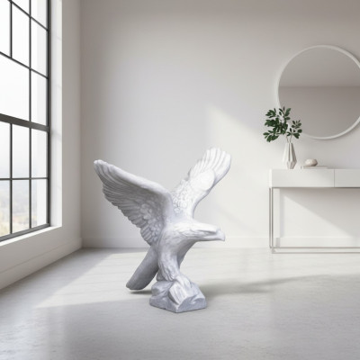 Figurine Aigle Statue Jardin Sculpture Sculptures Figures Statues Décoratives