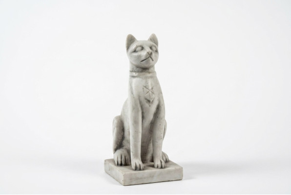 Statue de chat égyptien Figurine Statues Décoration de jardin Patio