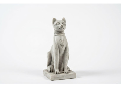 Statue de chat égyptien Figurine Statues Décoration de jardin Patio