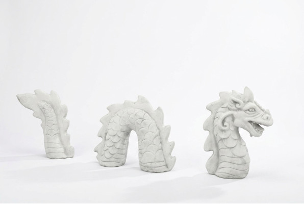 Figure Serpent Dragon Statue de jardin Sculpture Sculptures Figures