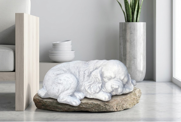 Statue de chat égyptien statuette blanche Statues de jardin Décoration de patio