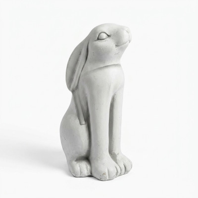 Décoration de jardin Lapin Patio Pierre Figurines Figurative Figure Statue Nature