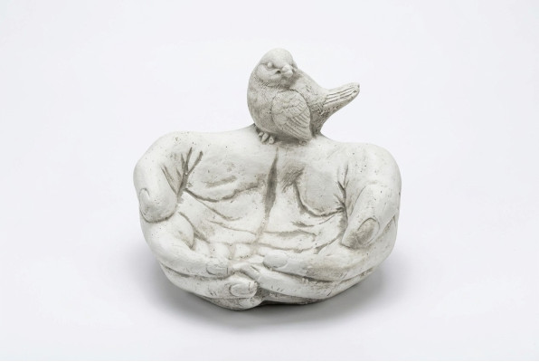 Potion d'oiseau Sculpture Conception Figurine Statue Décoration de jardin Figures Statues