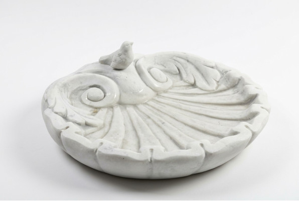 Bain d'oiseau Décor Sculpture Figure Statue de design Statue de jardin Statues de jardin