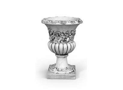 Vase à fleurs boîte de fleurs pierre de jardin décoration décorative style antique fleurs