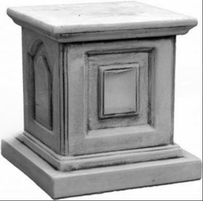 Décoration Colonne Colonne Pierre Style Antique Stand Fleur Romain Blanc Stand