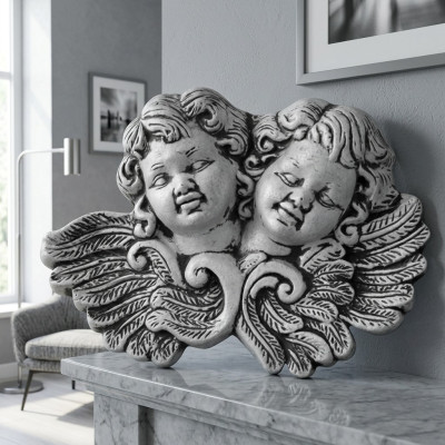 Ange 24cm Sculpture Figure Statue de Design Figures Statues de Jardin