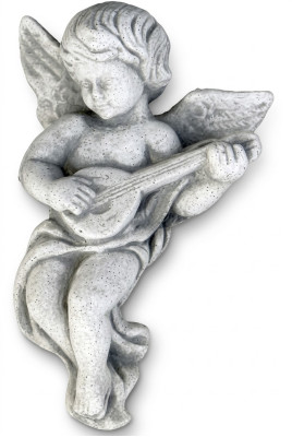 Décoration de tombe, décoration de pierre tombale, figure d'ange, sculpture décorative, Dieu saint