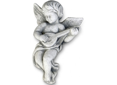 Décoration de tombe, décoration de pierre tombale, figure d'ange, sculpture décorative, Dieu saint