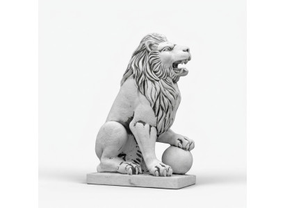 Noble Chevalier Statue de Lion Statue Sculpture Figurines Sculptures Jardin