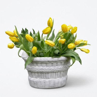Conception pot de fleur pot décoratif haut pot de plante conteneur pots figure visage