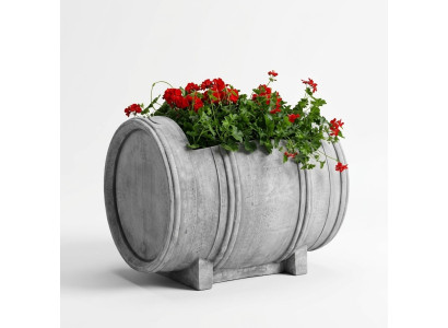 Conception pot de fleur dessus pot de plante vaisseau figure pots visage sculpture décorative