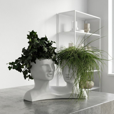 Vase à fleurs design pot de plantes en pot de fleurs vase à fleurs vase mangeant