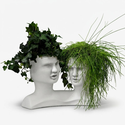 Vase à fleurs design pot de plantes en pot de fleurs vase à fleurs vase mangeant