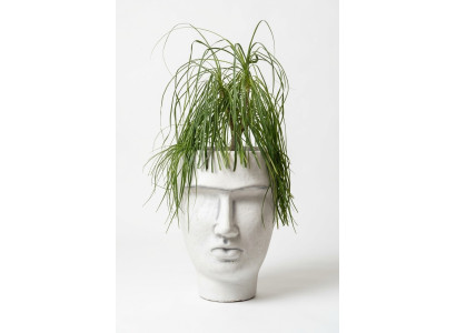 Conception de pot de fleur dessus pot de plante vase figure décorative pots sculpture de visage
