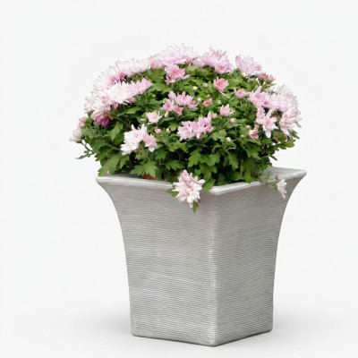 Panier de fleurs Figures Fleurs Vase Récipient Jardin Terrasse Décoration Statue