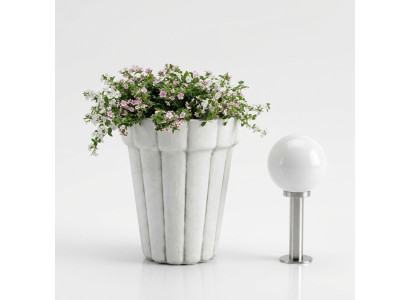 Cache-pot pot de fleur décoration vases nature figure pot de fleur.