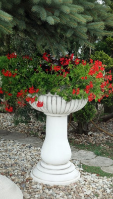 Pot de fleurs plante pot décoration vases de jardin naturels pots de fleurs figure